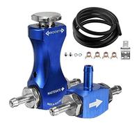 WANGCL Válvula de purga ajustable de Turbo Boost manual para la mayoría de los motores de gasolina turboalimentados
