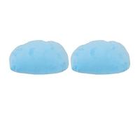 Wangcmcol 2 uds muletas almohadilla para axilas azul mango fundas de almohada accesorios para empuñaduras de mano axila