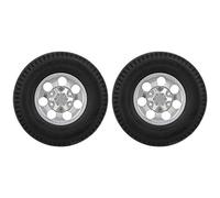 Wangcmcol Accesorios para camiones de tractor, para modelo 1/14 RC, caucho resistente al desgaste, duradero, fácil instalación, pequeño, mano de obra exquisita