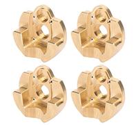 Wangcmcol Axial SCX10 III Peso de latón, para gravedad central inferior de vehículos sobre orugas, material de tipo pesado, resistencia a la corrosión, diseño profesional, fácil