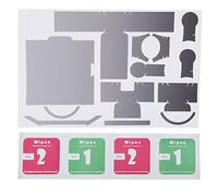 Wangcmcol Calcomanías protectoras de PVC a prueba de arañazos para cámara de mano Osmo 2, Gray, Informal