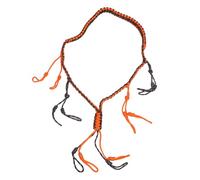 Wangcmcol Cordón portátil trenzado de paracord y nailon con presillas para reclamo de patos, para uso en exteriores. (Naranja)