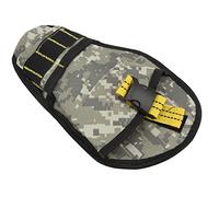 Wangcmcol Funda para Taladro, Bolsa de Almacenamiento de Herramientas, cinturón inalámbrico, Bolsa de muñeca portátil para Taladro eléctrico y Llave Inglesa (Camuflaje)