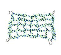 Wangcmcol Pequeña Red de Malla de Cuerda Tejida de Hamaca para Mascotas Neta de Escalada para Loros de Loro Planeador de azúcar