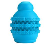 Wangcmcol Perra en Forma de Calabaza IQ Trata de Juguete Toy Interactive Food Dispensing Dings Dings Cleaning bit Toy (Azul Oscuro)