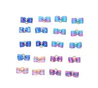 Wangcmcol Pet Bowknot Hair Rope Sky Sky Bow Gubome Bands Grooming Brooming Healwear para Little Pet Rabbit