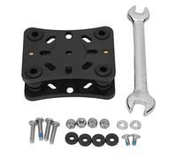 Wangcmcol Soporte para teléfono móvil para Motocicleta, Amortiguador de Seguridad Que Evita la Base del Cubo, Soporte para teléfono, Amortiguador para Bicicleta y Motocicleta