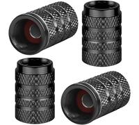 WANGDAFA 4 Piezas Tapones Antipolvo de Aleación de Aluminio para Nissan Juke F15 F16 2010-2021 2022 2023, Antipolvo Rueda Válvula Auto Accesorio