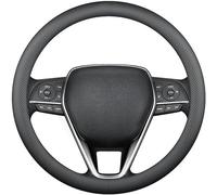 WANGDAFA Funda Volante Coche para Volvo EX90 2024-2025, Protector Volante Transpirable y Antideslizante Cubre Microfibra Cuero,O