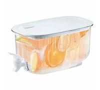 Wangduodu Agua 4L con Grifo, Bebidas, Refrigerador, Bote Bebidas Agua con Grifo, Cerveza Limonada, Té Helado, Café, Limonada, Leche, Bebidas Gran