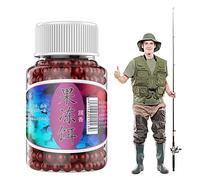 Wangduodu línea Pesca - Power Eggs Cebo Pesca 300 Piezas - Huele a Carpa Cebo Pesca Boilies Huevos, 4 Bolas flotantes Carpa cebos señuelo