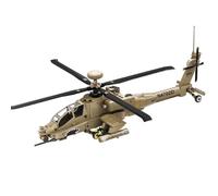 WANGE Maqueta de Helicóptero Apache AH-64 para Armar con Bloques de Construcción. Modelo Aeromodelismo 1:48. Helicóptero de Ataque.