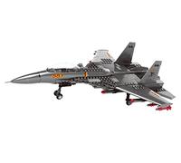 WANGE Maqueta de J-15. Modelo de avión de Ataque para armar con Bloques. Aeromodelismo 1:54.