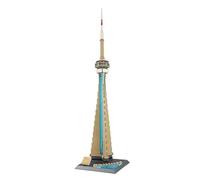 WANGE Modelo de Arquitectura para Armar con Bloques de Construcción. Canadá National Tower.