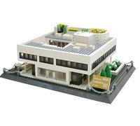 WANGE Plantilla Arquitectónica para Construir con Bloques de Construcción. Villa Savoye