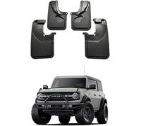 WangjunF 4 Piezas Coche Faldillas antibarro para Ford Bronco Sport/Off Road 2020-2024, Guardabarros de Coche contra Salpicaduras Delantero Y Trasero Accesorio