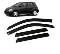 WangjunF 4 Unidades Deflectores de Aire para Scion XA 2004-2006 In-Channel Style, Deflectores de Viento, Cortavientos Ventana Coche, Integrados,Negro