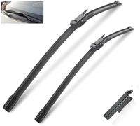 WangjunF Limpiaparabrisas Frontal para BMW 3 Series E90 E91 F30 F31 F34 F35 F80- Set de Escobillas de Recambio para una Mayor Seguridad en la conducción