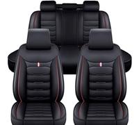 WangkaiX Coche Fundas Asientos para Alfa Romeo Giulietta 2011-2021, Juegos De Cubreasientos Delanteros Y Traseros Impermeables Interior Accesorios