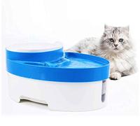 WANGLXST Durable Fuente de Agua Automática para Mascotas, Fuente silencioso para Gatos 2L Bebedero Automático Fuente de Agua para Mascotas Gatos Perros Fácil de Limpiar, B