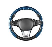 wangmi321 Protector de Volante para Citroen C3 Aircross 2017 2018 19 20 21 22 23 24 25, Funda Volante Anti Deslizante Accesorios para Auto,Blue-38cm