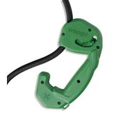 WANGO Correa Control para Perros 1,5 m Verde, Doble Asa Ergonómica | Sistema patentado de ajuste con bloqueo bidireccional que reduce los tirones para un control más cómodo y seguro.