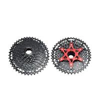 WANGSHAOWEI Cassettes Y PiñOnes Cassette de Rueda Libre Independiente for Bicicleta montaña, 8, 9, 10, 11 y 12 velocidades, 8V, 9V, 10v, 11v, 12v, piñón Soporte, Piezas Rueda Libre(11s 11-42t Black)