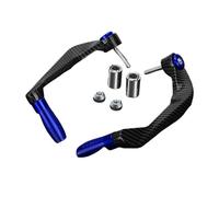 WANGSHAOWEI Palanca para Manillar Moto Protector de Manillar de Motocicleta, Protector de palancas de Embrague de Freno Cubre Manetas Moto(Blue)