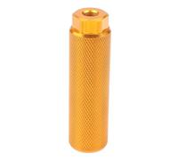 WANGSHAOWEI Reposapies Bicicleta 1 Uds Clavijas de Bicicleta for BMX Ajuste 3 Ejes 8 Pulgadas Descanso Accesorios(Yellow)