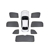 WangSiwe Coche Parasoles, para Skoda Kodiaq 2017-2023 Ventana Rayos UV Protección Privacidad Calor Cortinas Transpirable Magnetic Installation Accesorios,7pcs Full Set