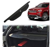 WangSiwe Coche Retráctil Maletero Trasero Estante Cortina para Jeep Grand Cherokee 2011-2016 Carga Seguridad Estante Cubierta Equipaje Privacidad Cargo Partición Cubierta