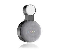 WANGW - Soporte de pared para Google Nest Mini (2ª generación) - Montaje fácil sin herramientas - Compatible con Google Nest Mini 2ª Gen - Negro