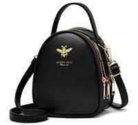 WangWang ALUDAPIJU Pequeños bolsos cruzados bolso de hombro para mujer, elegante bolso de mensajero y bolso de mano, negro, (0-black)