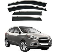 WangWeiY Deflectores de Viento para Hyundai Tucson IX35 MK2/LM 2010-2014, Deflectores de Ventanas Deflectores de Aire Derivabrisas Accesorios de Decoración