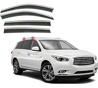 WangWeiY Deflectores de Viento para Infiniti JX35 MK1-L50 2012 2013, Deflectores de Ventanas Deflectores de Aire Derivabrisas Accesorios de Decoración