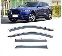 WangWeiY Deflectores de Viento para Jaguar F-Pace 2016+, Deflectores de Ventanas Deflectores de Aire Derivabrisas Accesorios de Decoración