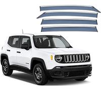 WangWeiY Deflectores de Viento para Jeep Renegade 2016, Deflectores de Ventanas Deflectores de Aire Derivabrisas Accesorios de Decoración