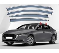 WangWeiY Deflectores de Viento para Mazda 3 Saloon BP 2020+, Deflectores de Ventanas Deflectores de Aire Derivabrisas Accesorios de Decoración