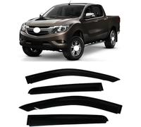 WangWeiY Deflectores de Viento para Mazda Bt50 Pro 2012-2020, Deflectores de Ventanas Deflectores de Aire Derivabrisas Accesorios de Decoración