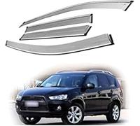 WangWeiY Deflectores de Viento para Mitsubishi Outlander 2010-2012, Deflectores de Ventanas Deflectores de Aire Derivabrisas Accesorios de Decoración