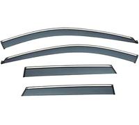 WangWeiY Deflectores de Viento para Nissan Qashqai 2008-2015, Deflectores de Ventanas Deflectores de Aire Derivabrisas Accesorios de Decoración