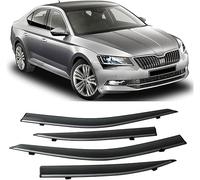 WangWeiY Deflectores de Viento para Skoda Superb 2016-2021, Deflectores de Ventanas Deflectores de Aire Derivabrisas Accesorios de Decoración