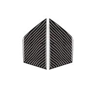 WANGXI Cubierta de botón de Interruptor de Ajuste de Asiento Lateral de Coche embellecedor de Fibra de Carbono, para Mercedes-Benz Clase C W204 2007-2012 2013