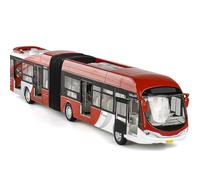 WANGXLGD Colección de Modelos Decorativos de autobuses, Modelos de aleación de Zinc fundida a presión, colección de Regalos Decorativos y Adornos