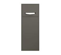 WANGXLGD Estante Empotrado de Acero Inoxidable para nicho de baño, nicho de Ducha y Almacenamiento para baño, Cocina, salón y Dormitorio. (Grey,600x230x125mm)