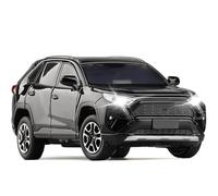 WANGXLGD Kit de Modelo a Escala 1:32 de fundición a presión, Compatible con Toyota RAV4; Modelo de SUV de aleación de Zinc; Regalos de cumpleaños y Recuerdos para Fiestas (Black)