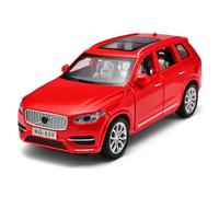 WANGXLGD Kit de Modelo a Escala 1:32 de fundición a presión, Compatible con Volvo XC90, Modelo de Coche SUV de aleación de Zinc; Regalos de cumpleaños y Recuerdos para Fiestas (Red)
