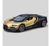 WANGXLGD Maqueta de Coche a Escala 1:32, Compatible con Bugatti Tourbillon Modelo de simulación de aleación de Zinc fundida a presión; Objeto Decorativo de colección o Regalo. (Gold)