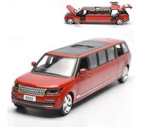 WANGXLGD Maqueta de Coche a Escala 1/32, Compatible con Land Rover, Modelo de aleación fundida a presión de tamaño ampliado para colección y decoración (Red)