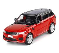 WANGXLGD Maqueta de Coche a Escala 1:32, Compatible con Land Rover Range Rover Sport, Modelo de aleación fundida a presión para Navidad o cumpleaños.